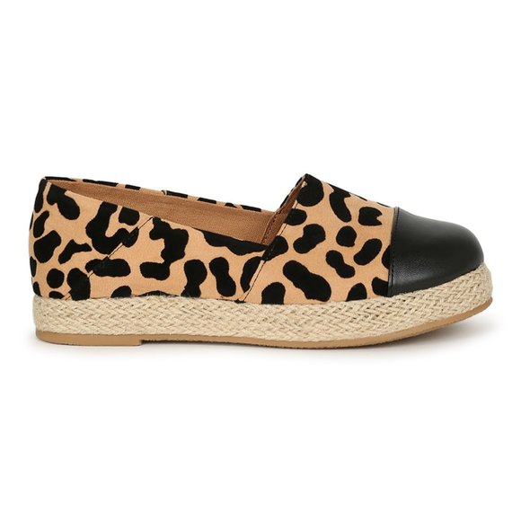 Leopard Platform Espadrille - Picture 3 of 5